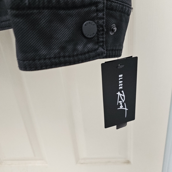 Wilson's Leather Black Rivet Men's Jacket - Picture 5 of 7